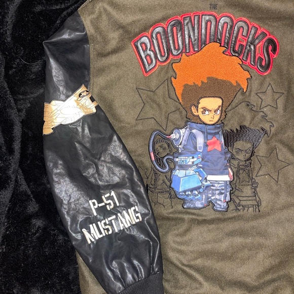NWT Boondocks wool bomber jacket - Picture 3 of 4